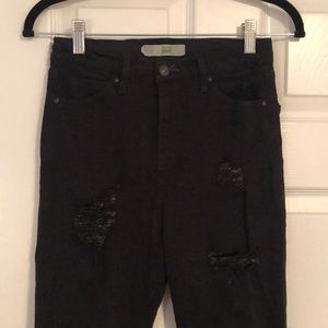 Topshop Jamie Distressed Skinny Jean